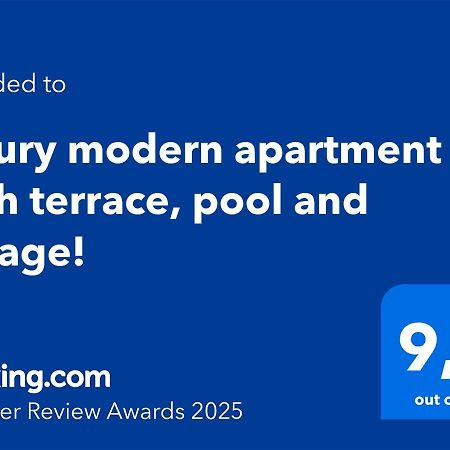 Luxury Modern Apartment With Terrace, Pool And Garage! มาร์เบยา ภายนอก รูปภาพ