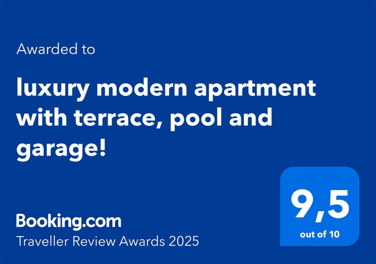 Luxury Modern Apartment With Terrace, Pool And Garage! มาร์เบยา ภายนอก รูปภาพ